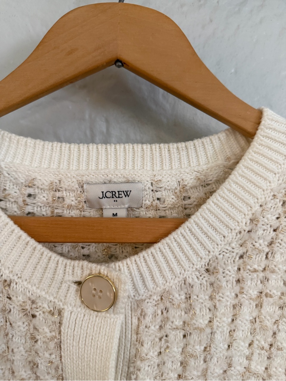 Knit lady jacket cardigan sweater - Picture 4 of 9